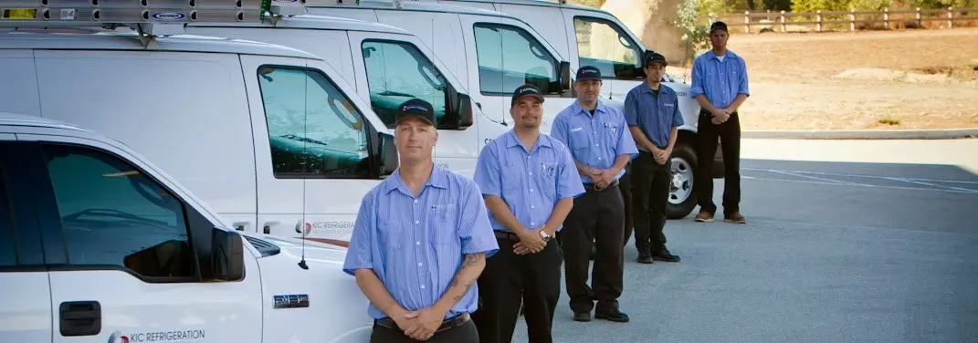 KIC Refrigeration crew ready for Mini Split Repair jobs across St. James
